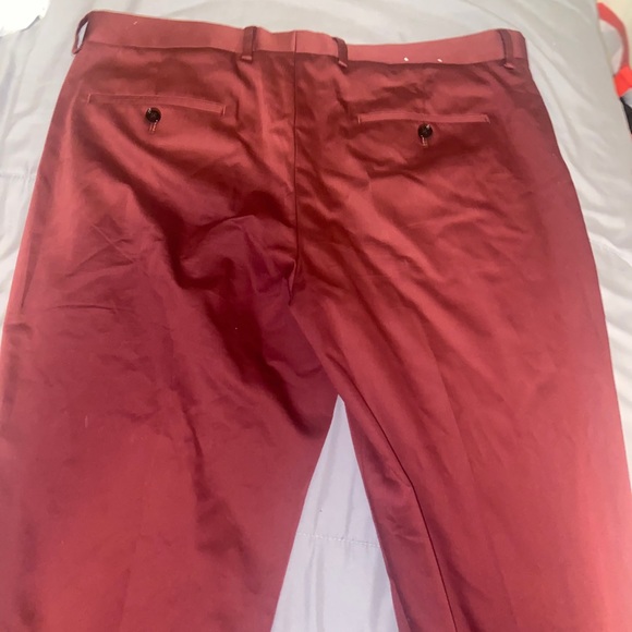 Maroon stretch extra slim dress pants by express - Picture 3 of 5